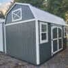 10x16 side lofted barn