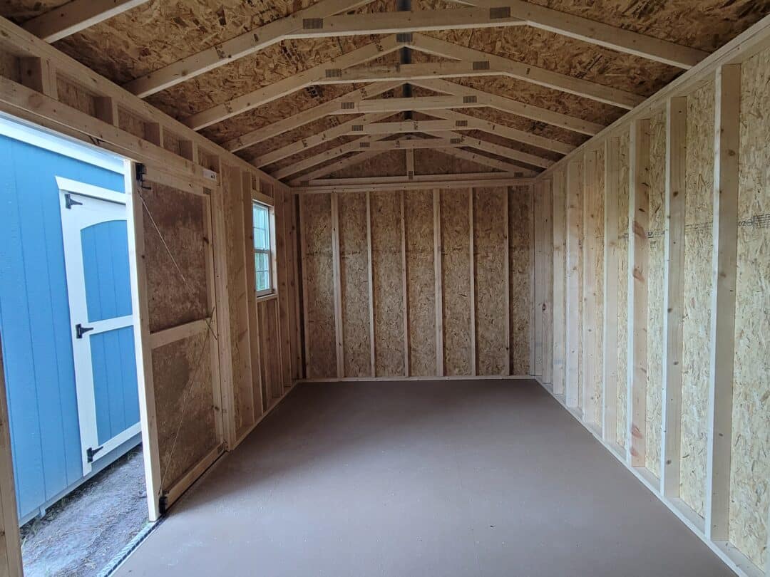 10x20 side gable shed