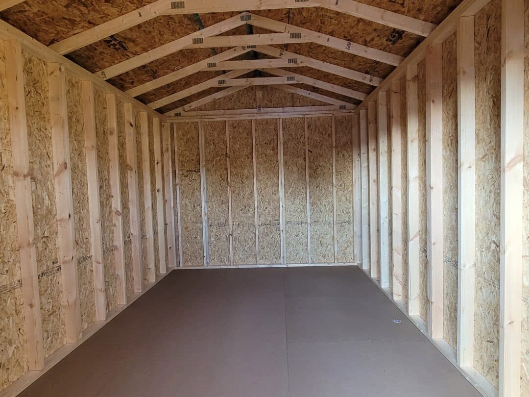 10x16 gable shed