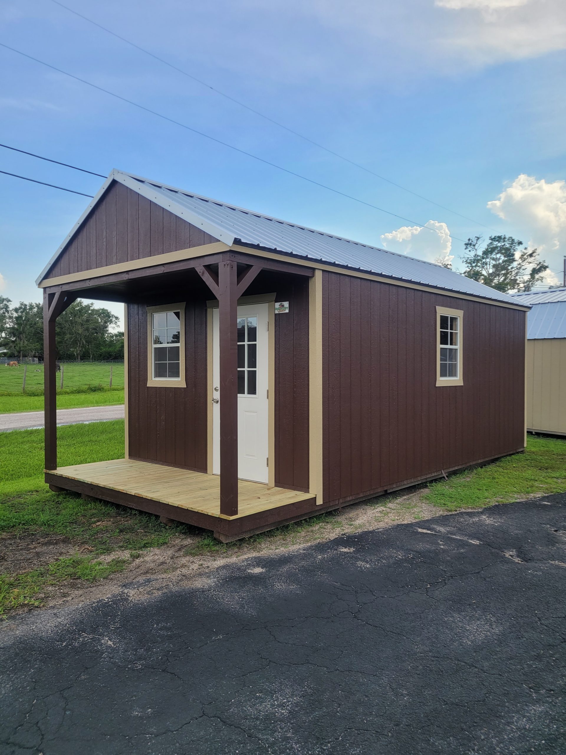 brown portable cabin for sale in lakeland fl