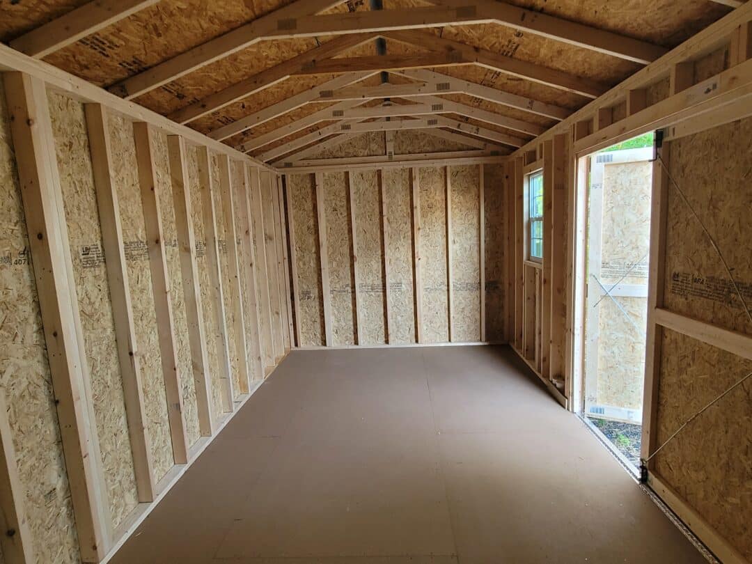10x20 side gable shed