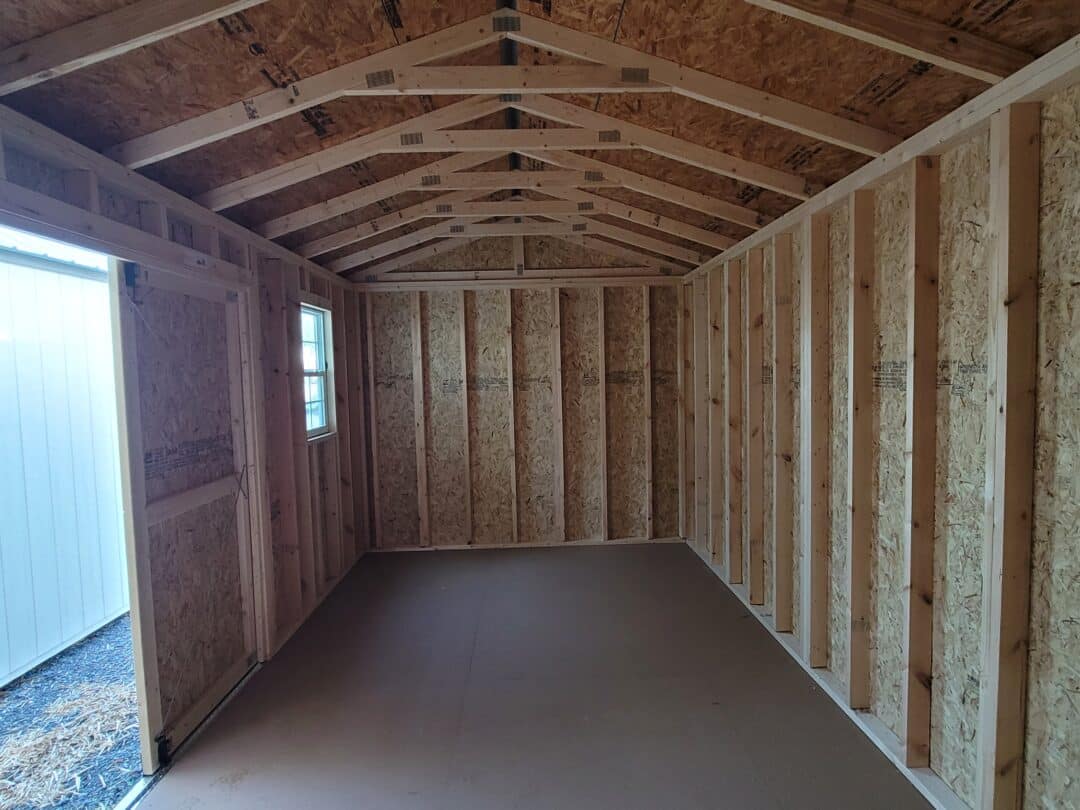 10x20 side gable shed