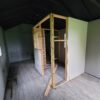 12x24 gable lofted cabin