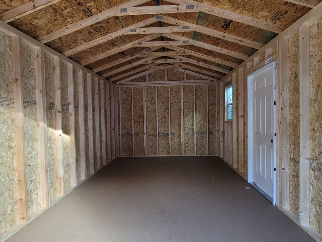 12x20 garage shed
