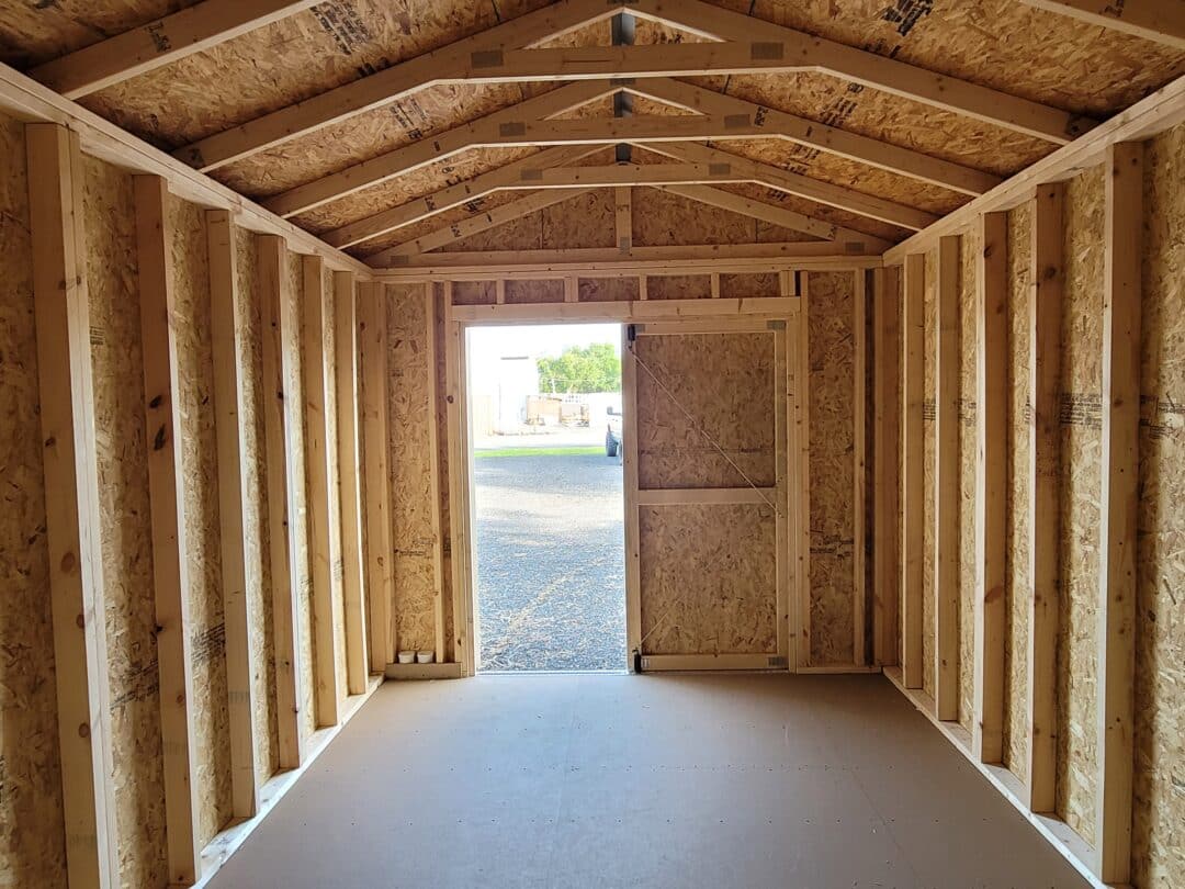 10x16 gable shed
