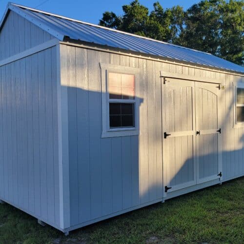 10x20 side lofted gable