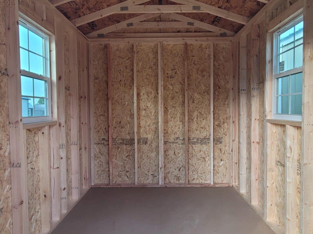 8x10 gable shed