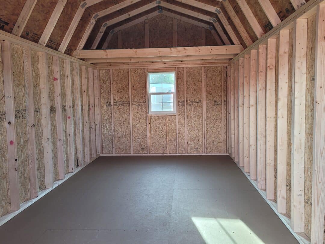 10x20 lofted barn