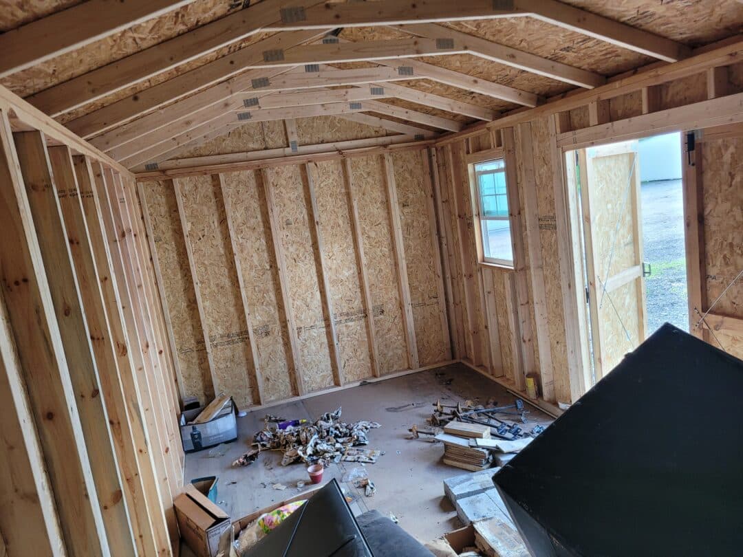 10x20 side gable shed