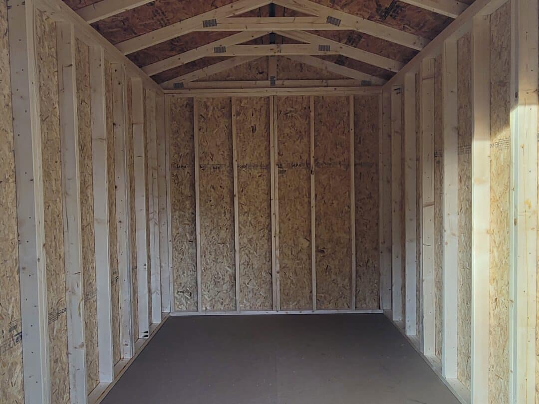 8x12 gable shed