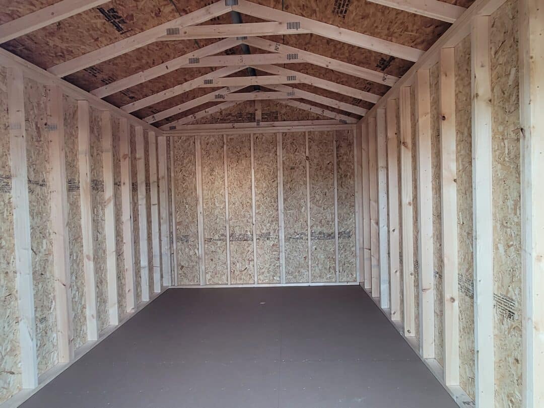 10x16 gable shed