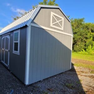 10x20 side lofted barn