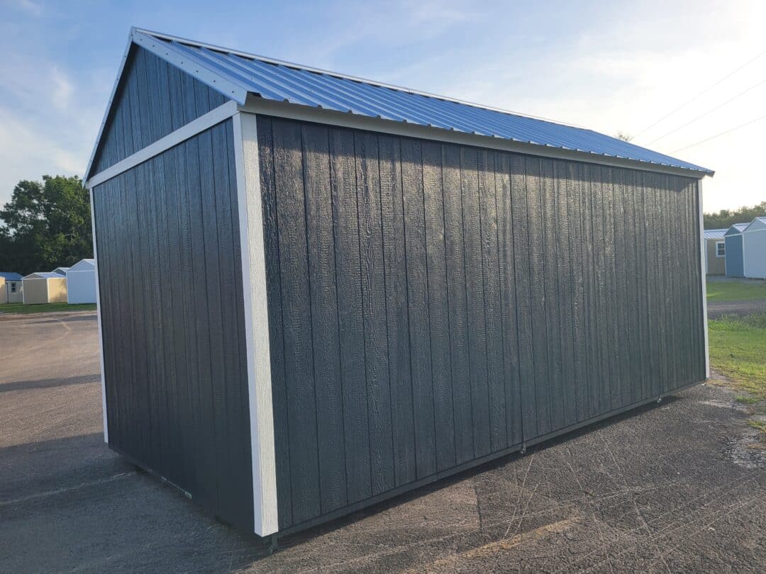 10x20 side lofted gable