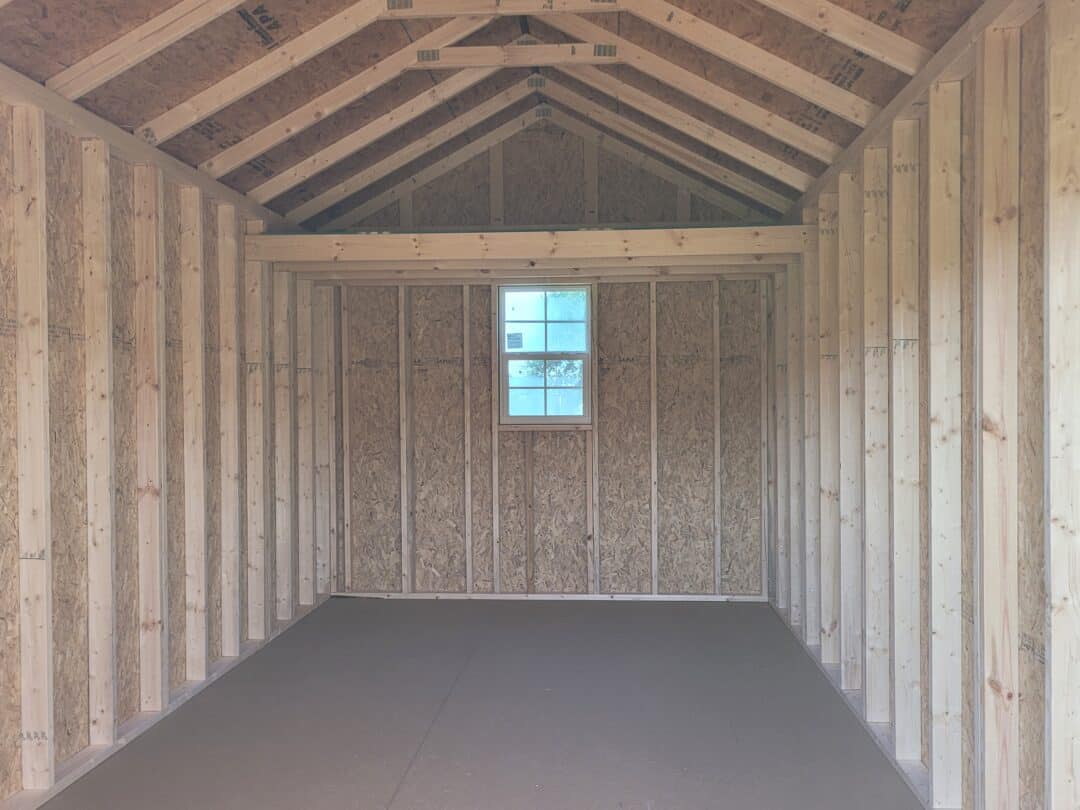 10x20 lofted gable