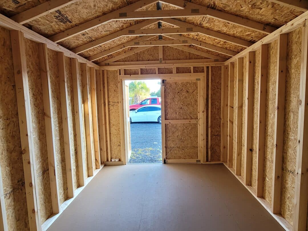 10x16 gable shed