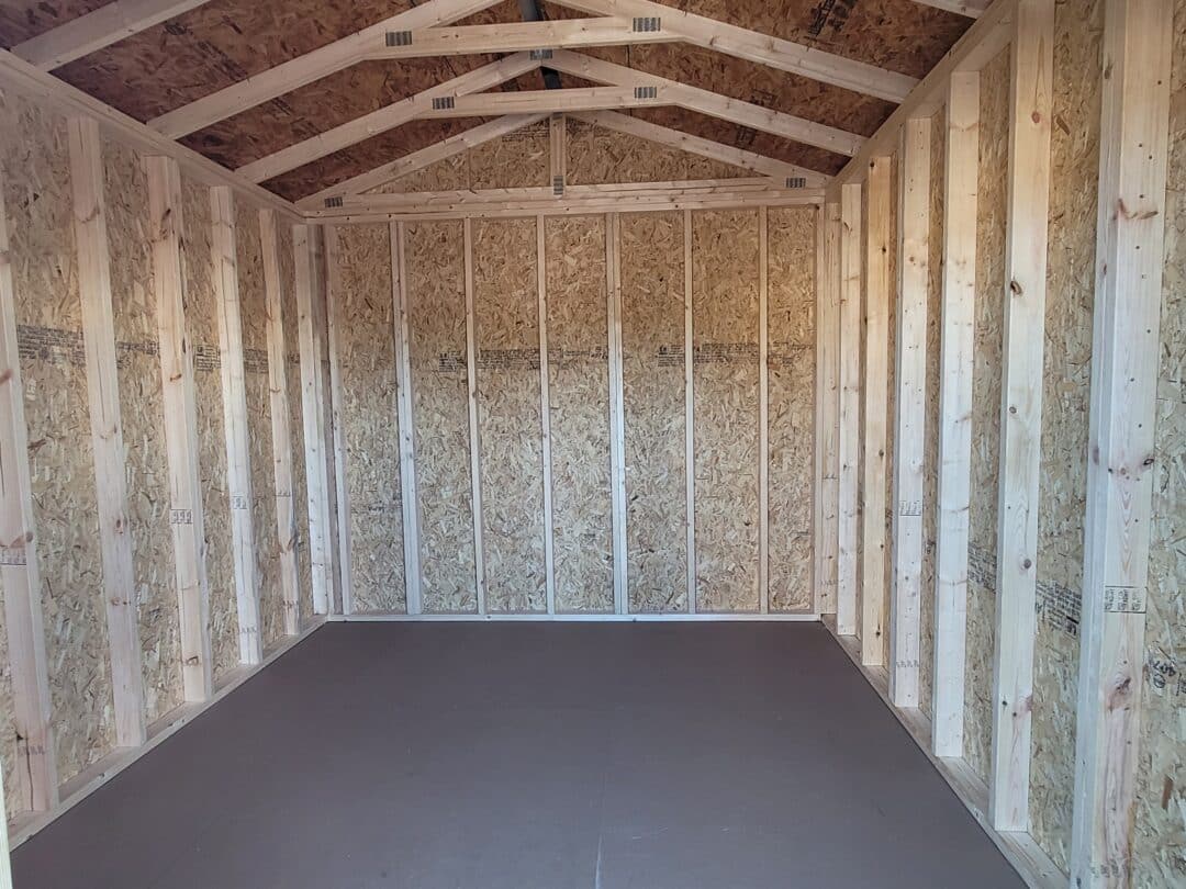 10x12 gable shed