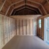 10x16 side lofted barn