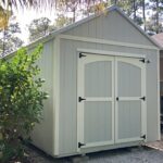 white storage shed in port orange fl