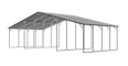 style straight line barn